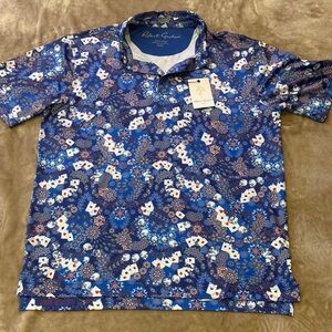 NWT! Robert Graham Ace of Skulls Polo